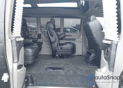 2024 Chevrolet Express Cargo Rwd 2500 Extended Wheelbase Wt z USA, uszkodzony, nr VIN 1GCWGBF75R1233398